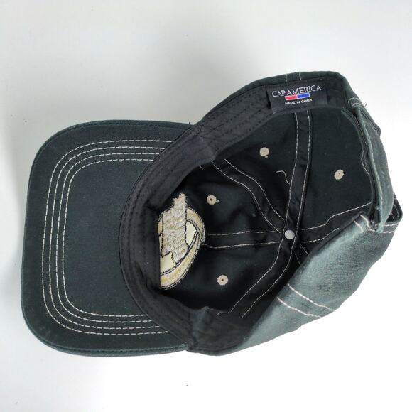 Quaker State Black Baseball Hat Ball Cap America, Racing Cars Adult OSFM - Picture 6 of 7